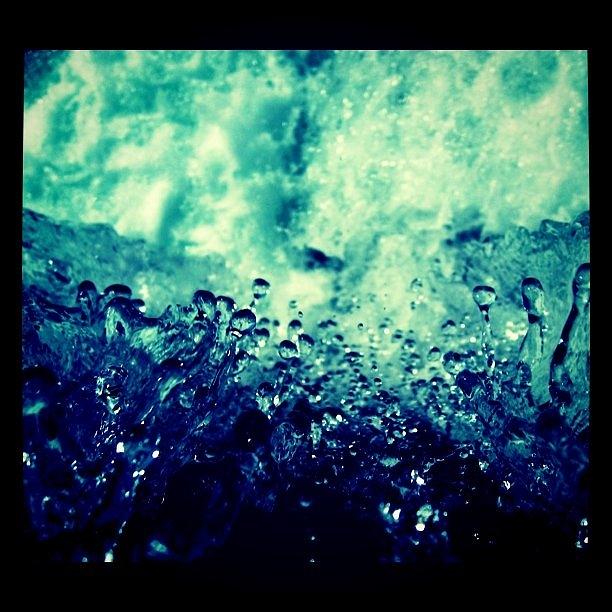 Water Fall Filter:x-pro II Photograph by Yuichi Yokota