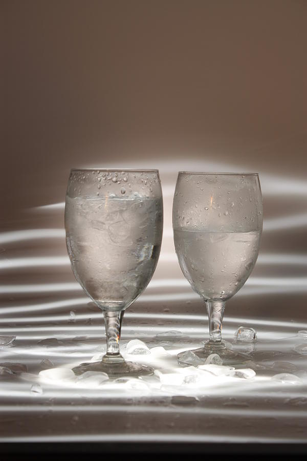 Water Glasses 6 Photograph by Bridget Finn - Fine Art America