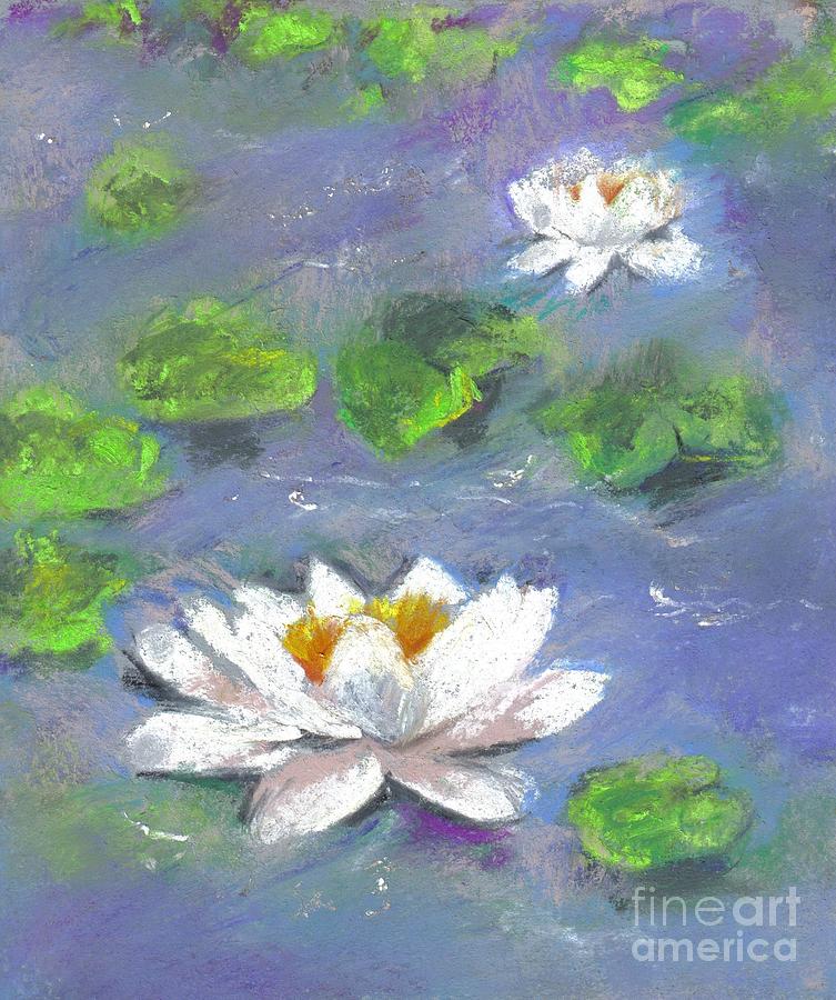 Water Lilies Pastel by Denise Dempsey Kane