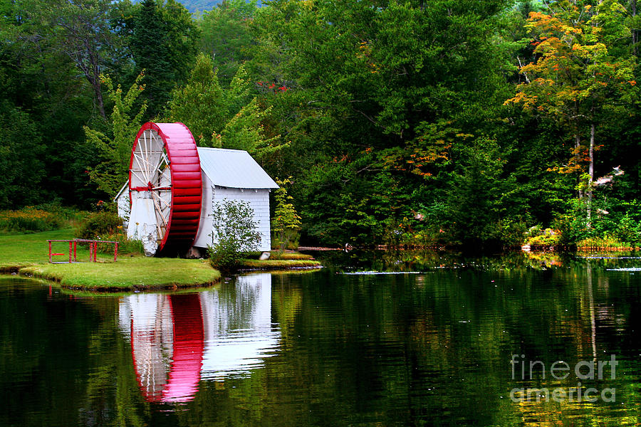 Water Mill Photograph by LR Photography