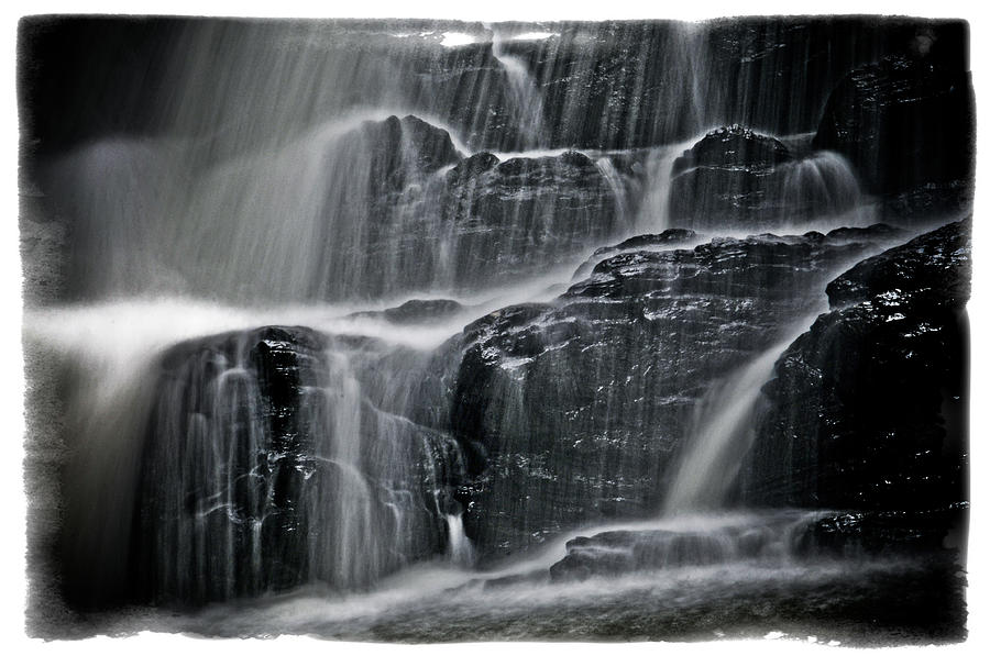 Water Over Wahconah Falls  Photograph by Mike Martin