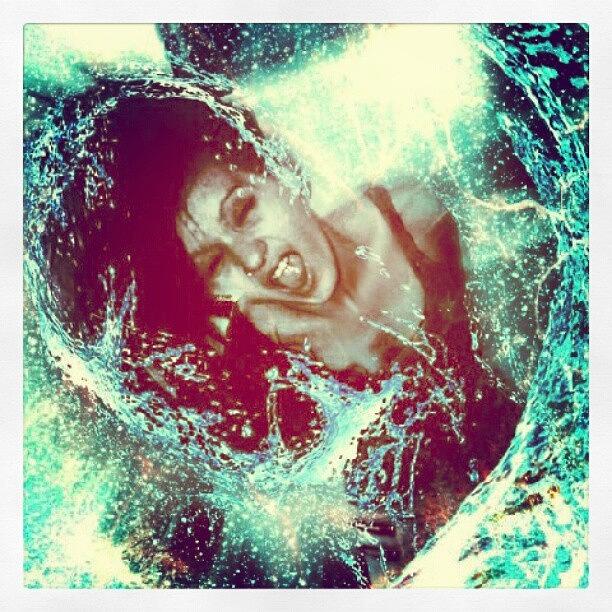 Water Photograph - #water #photoshop #badass by McKinley Thueson