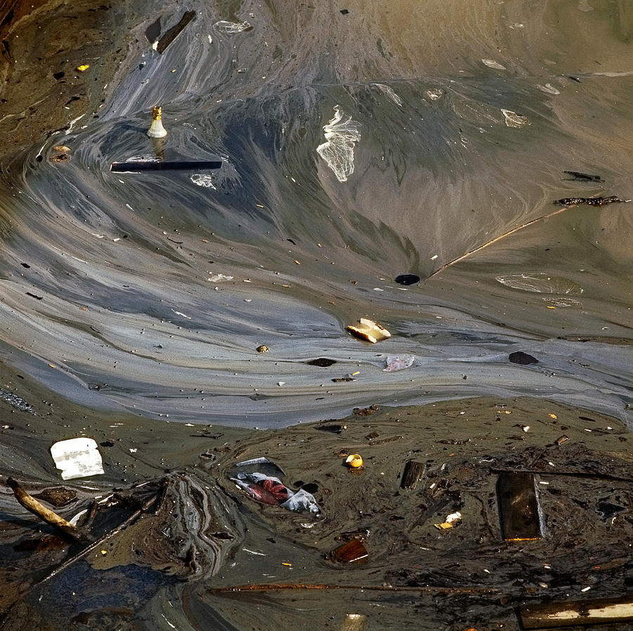Water pollution Photograph by Juan Carlos Ferro Duque