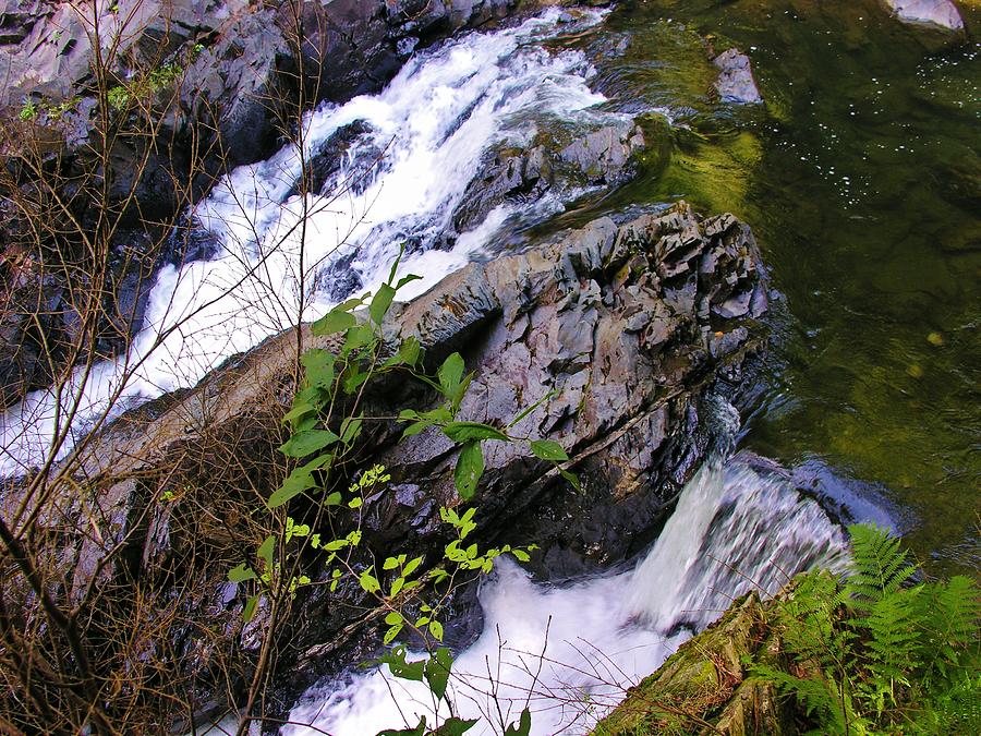 Water Running Down Ledge Photograph By Sherman Perry - Pixels