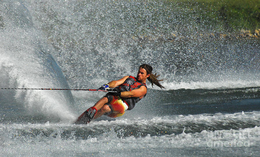 Water Skiing Magic of Water 15 Photograph by Bob Christopher