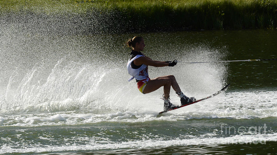 Water Skiing Magic of Water 16 Photograph by Bob Christopher