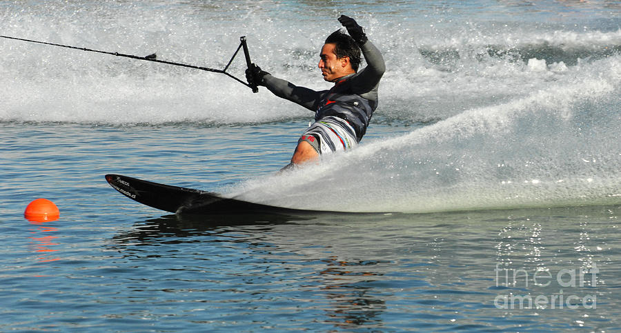 Water Skiing Magic of Water 22 Photograph by Bob Christopher