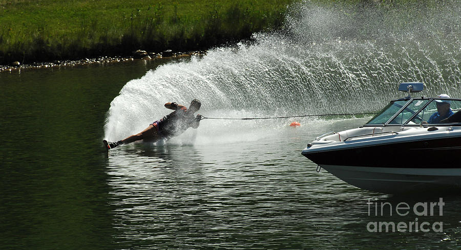 Water Skiing Magic of Water 25 Photograph by Bob Christopher