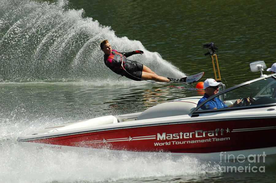 Water Skiing Magic of Water 26 Photograph by Bob Christopher