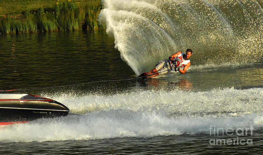 Water Skiing Magic of Water 33 Photograph by Bob Christopher