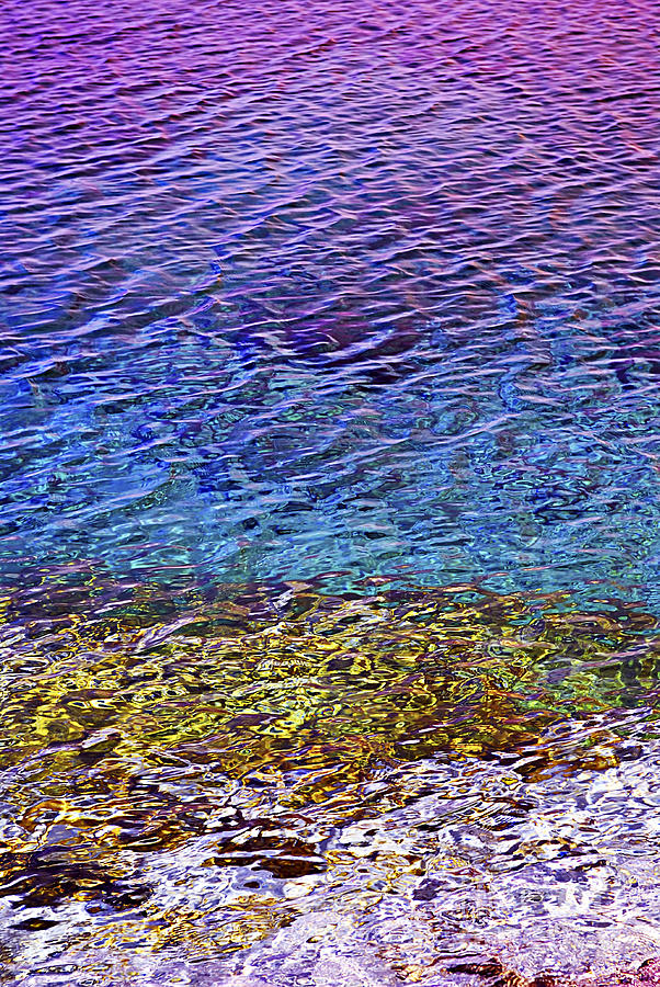 Abstract Photograph - Water surface  by Elena Elisseeva