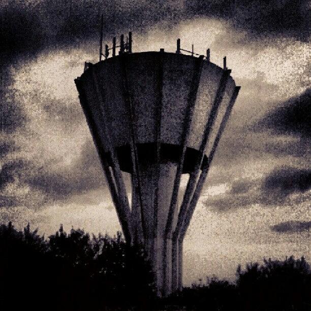 Architecture Photograph - Water Tower by Dave R
