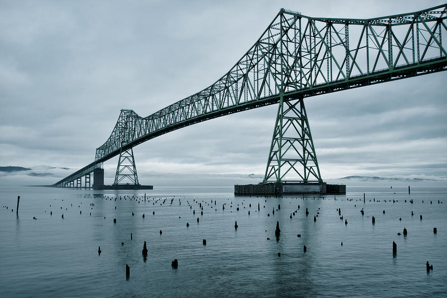 Bridge Photograph - Water under the bridge by Dan Mihai