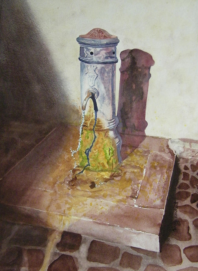 Water Water Painting by Terry Honstead