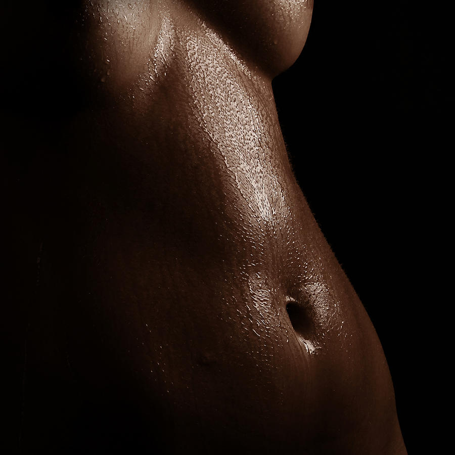 Nude Photograph - Waterfall by Ana Menciunas