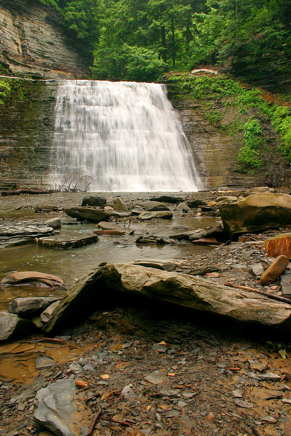 Waterfall Heaven Photograph by Cindy Haggerty