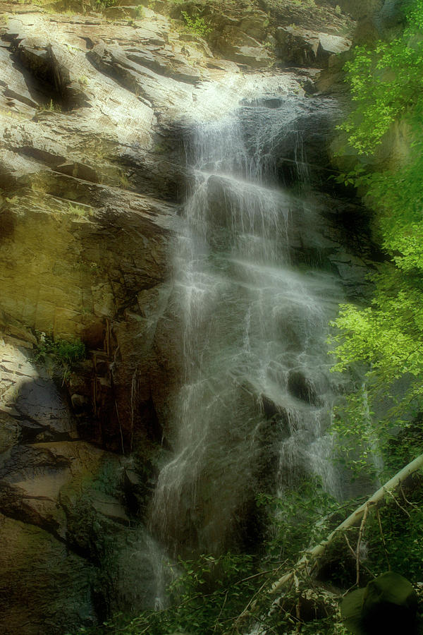 Waterfall III Photograph by Ellen Heaverlo