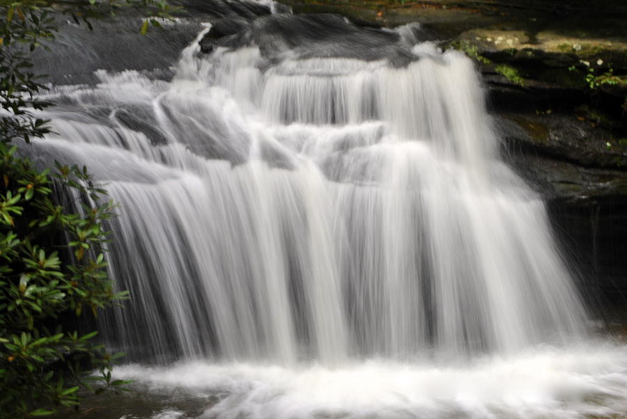 Waterfall in the Woods Photograph by Deborah M Rinaldi