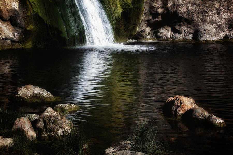 Waterfall Scrying Photograph by Joseph Urbaszewski