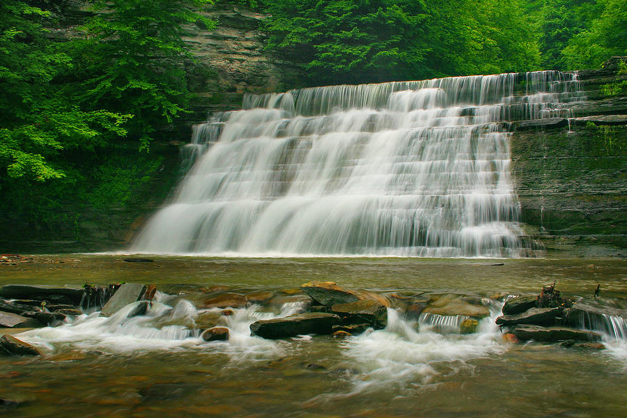 Waterfalls Photograph by Cindy Haggerty