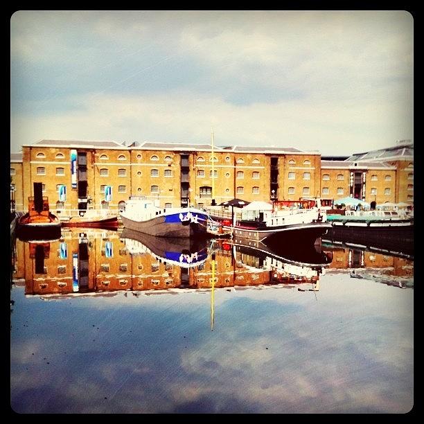 Boat Photograph - Waterfront Reflections  by Tom Gibby