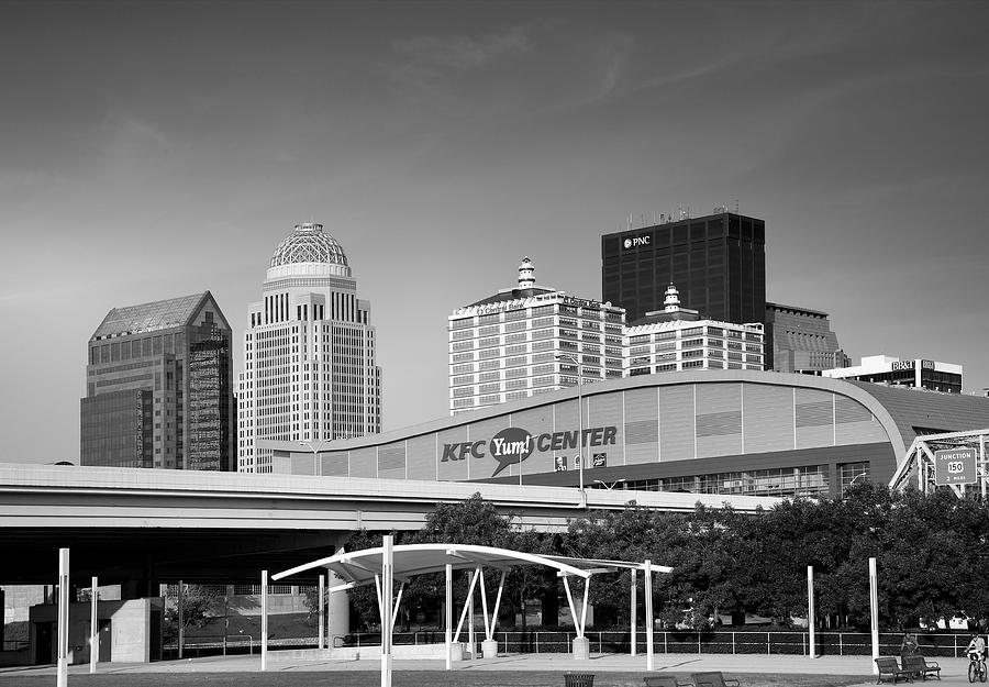 Architecture Photograph - Waterfront View of Louisville by Steven Ainsworth