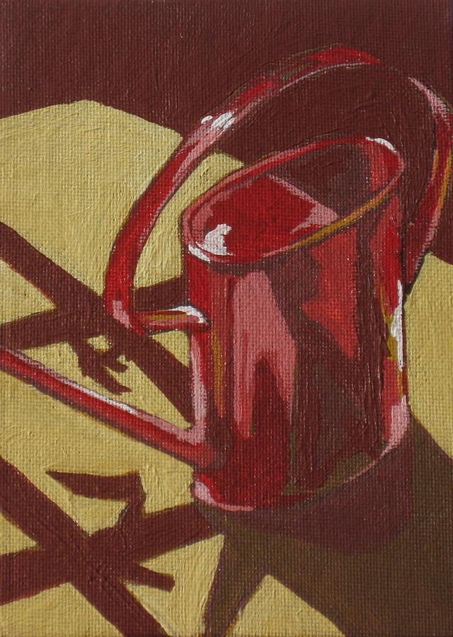 Can Painting - Watering Can by Sandy Tracey