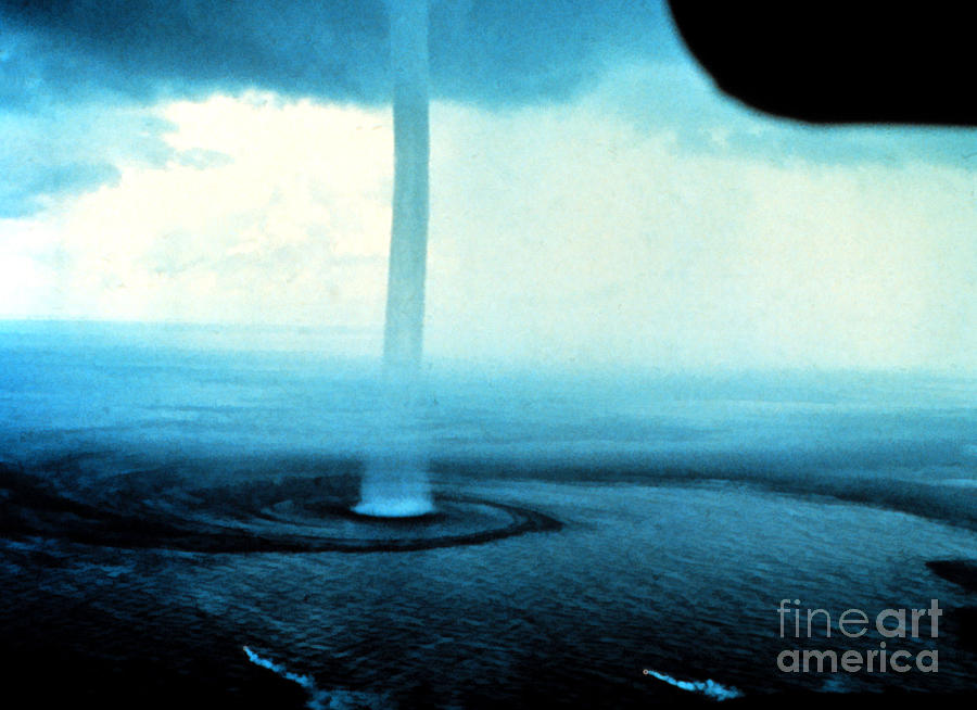 Waterspout, 1969 Photograph by Science Source