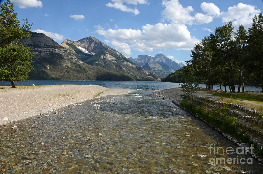 Waterton Lake Photograph by Cassie Marie Photography
