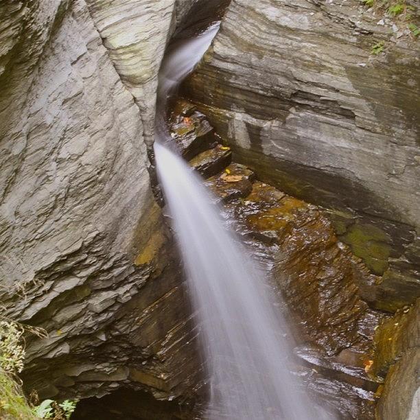 Waterfall Photograph - Watkins Glen G  by Justin Connor