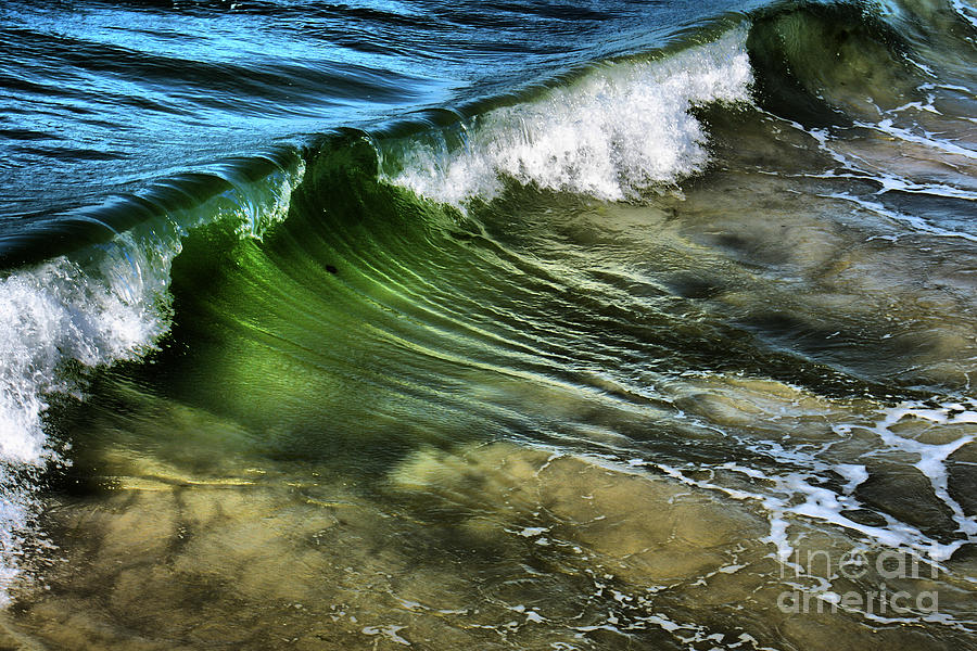 Wave Photograph by Mareko Marciniak