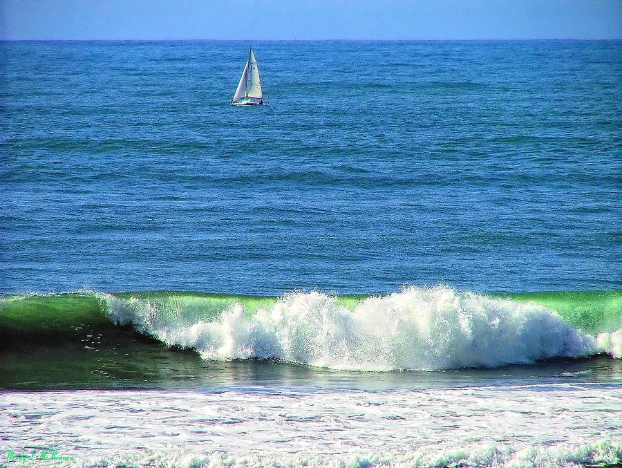 Wave Sail Photograph by Wendy McKennon