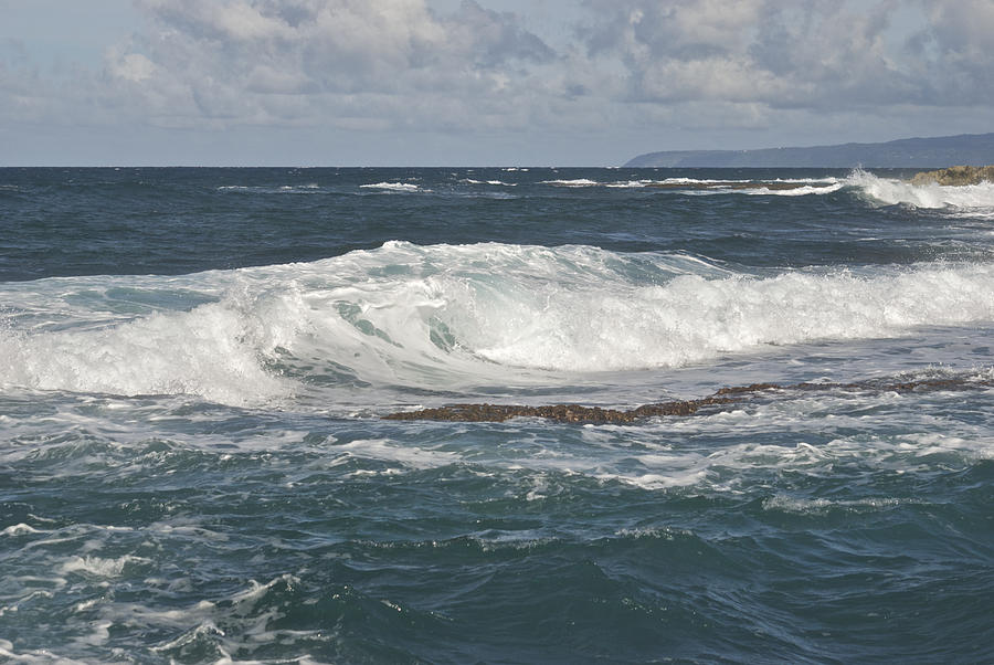 Waves Breaking 7952 Photograph by Michael Peychich