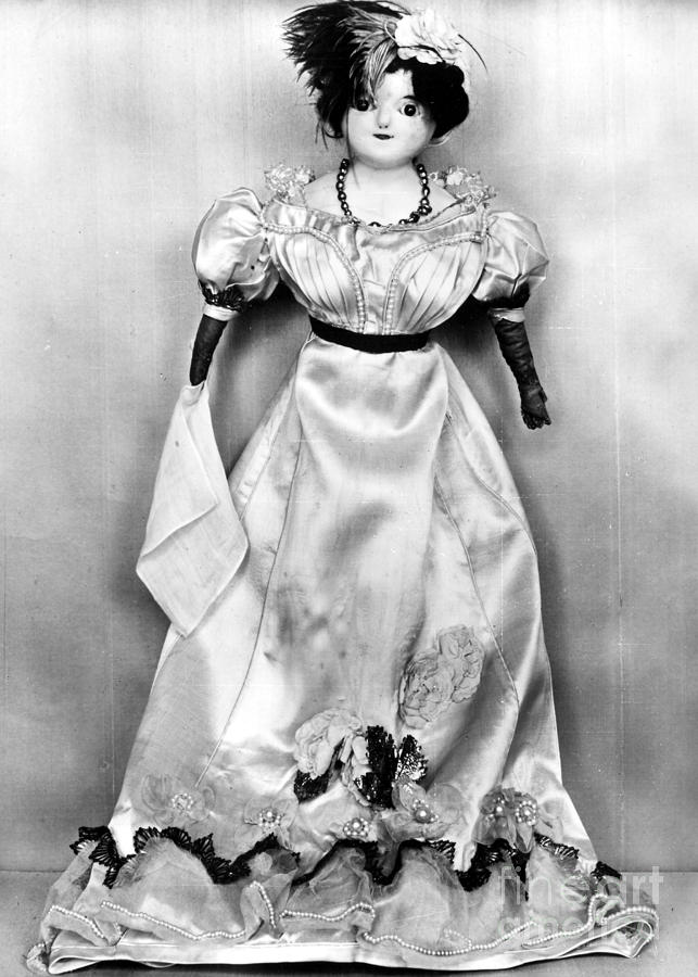 WAX DOLL, c1820 Photograph by Granger
