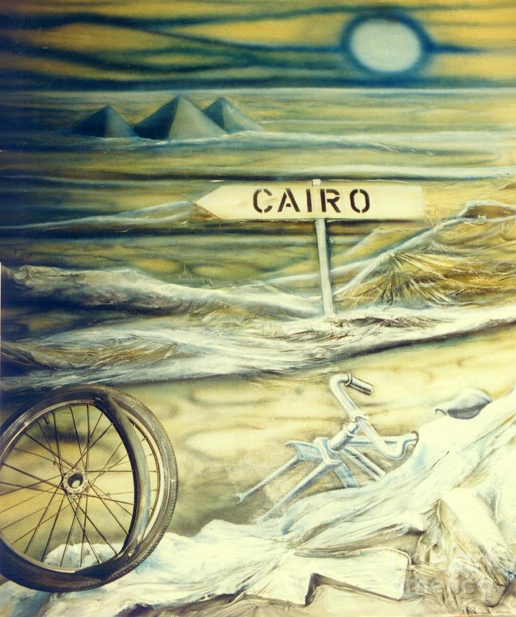 Way to Cairo Painting by Eva-Maria Di Bella