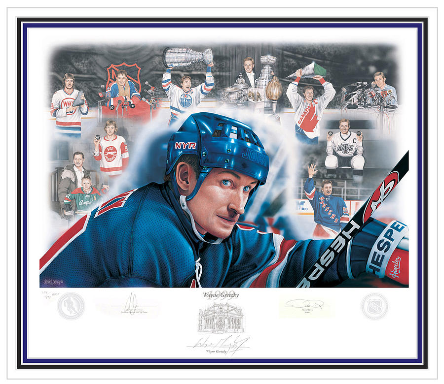 Wayne Gretzky Painting