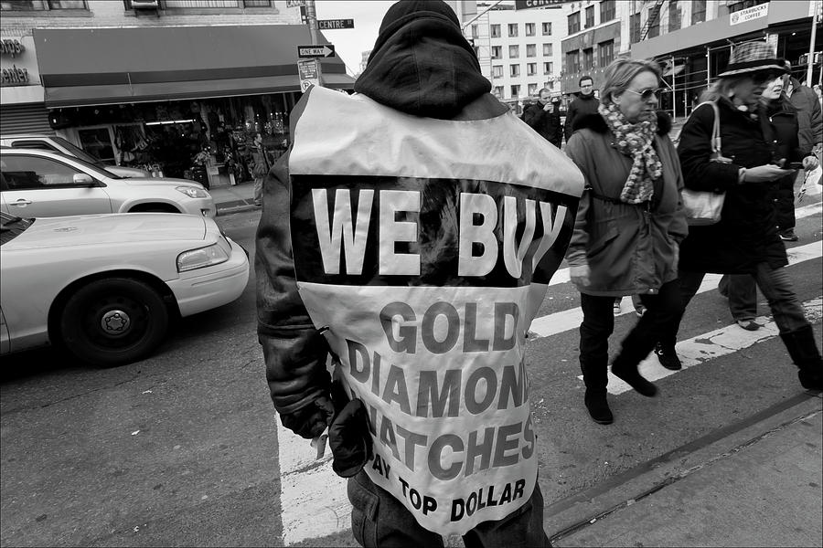 We Buy Gold Photograph by Robert Ullmann