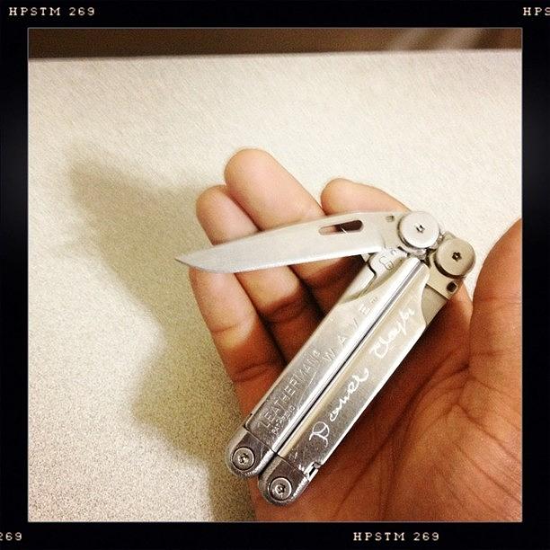 Jane Photograph - Weapon Of Choice #leatherman by Darnell Clayton