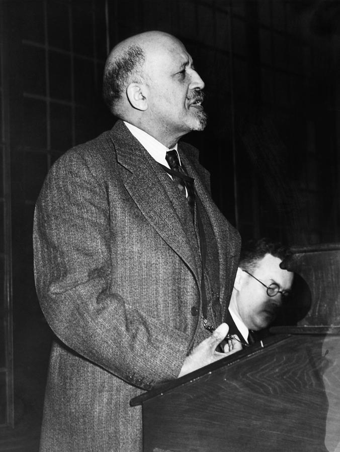 W.e.b. Du Bois, Writer And One Photograph by Everett W.e.b. Du Bois, Writer And One Photograph by Everett