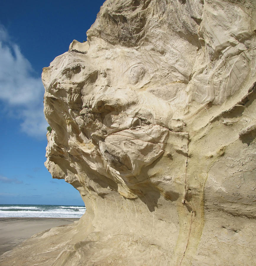 Weird Sand Cliff Photograph by Mary Lane - Fine Art America