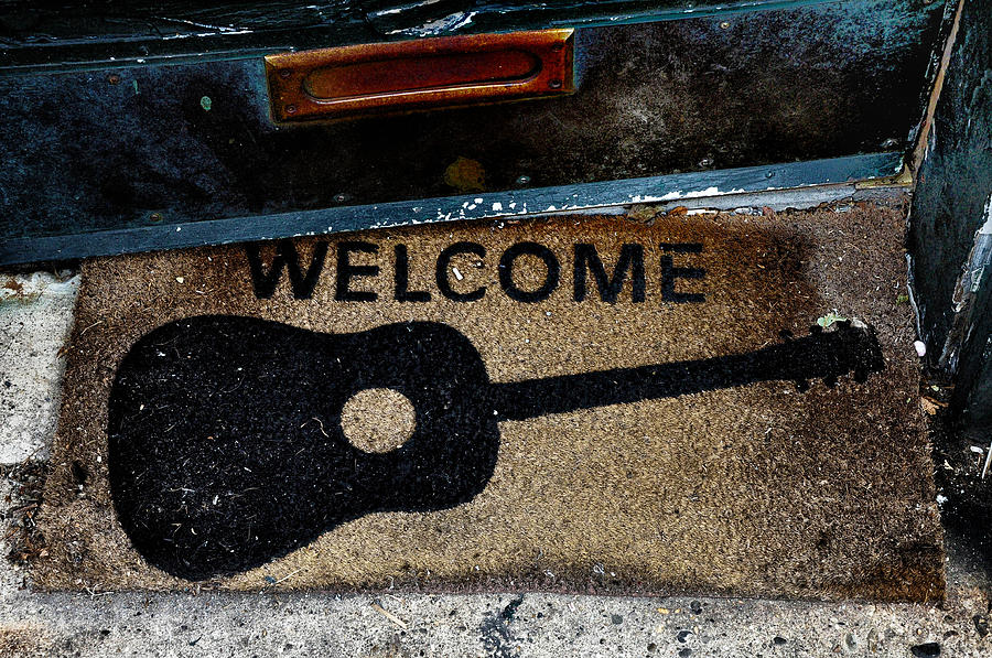 Vintage Photograph - Welcome by Bill Cannon