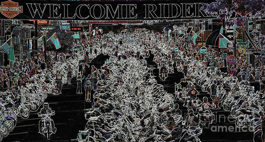 Welcome Riders Photograph by Anthony Wilkening