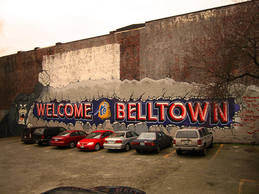 Welcome To Belltown  Photograph by Kym Backland