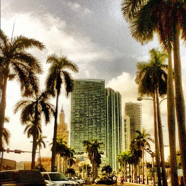Miami Photograph - Welcome To Miami City by Christopher Collado