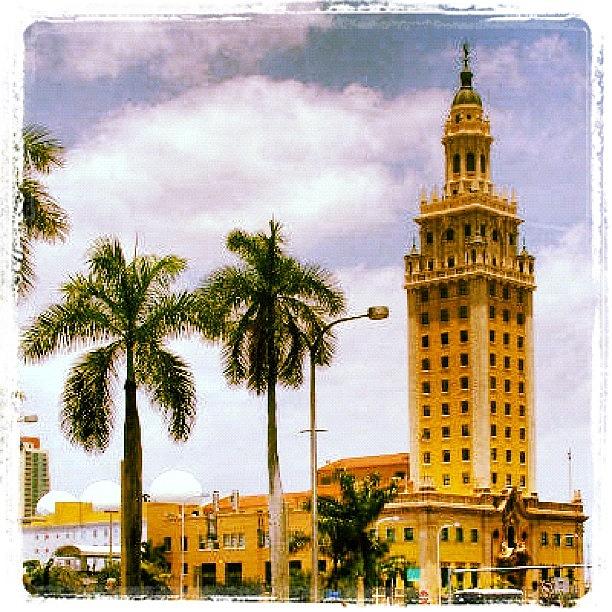 Landmark Photograph - Welcome To Miami by Luis Alberto