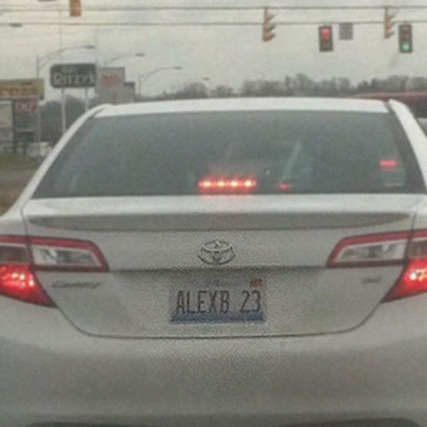 Well I Know What License Plate I Cant Photograph by Alex Bowles