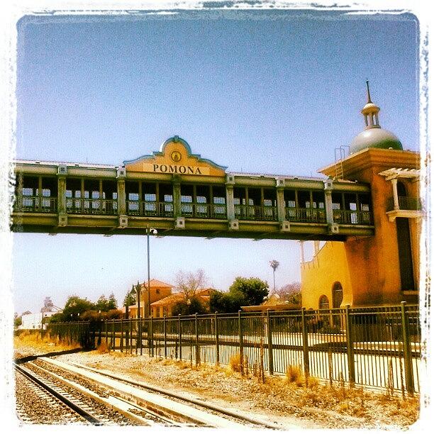 Pomona Photograph - Well Thats A Nice Train Station #pomona by Matt Mcgee
