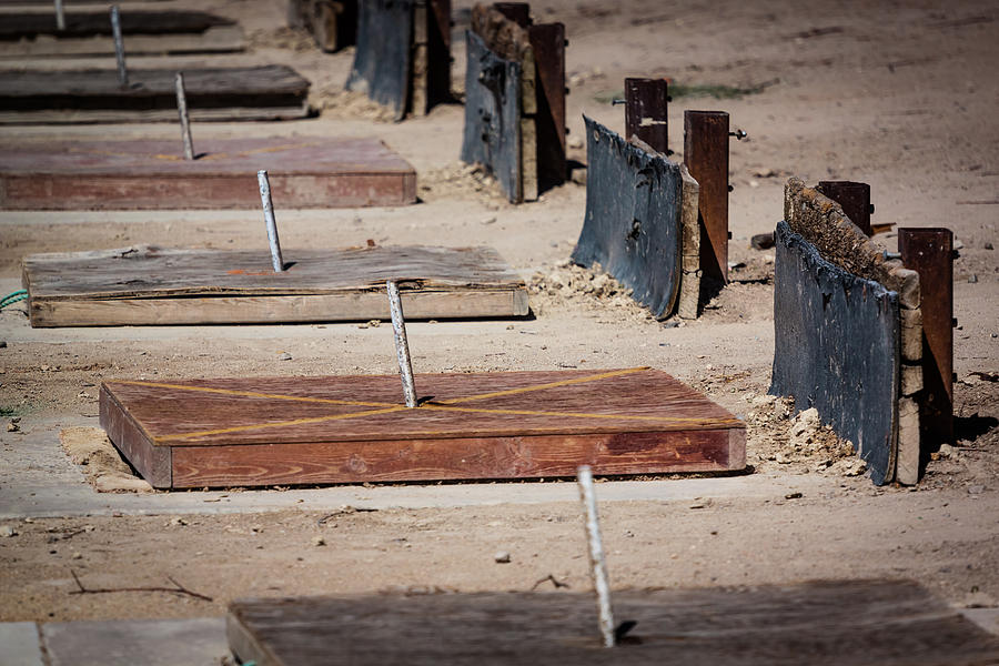 Ada Photograph - Well Used Horseshoe Pits by Chris Fullmer Ada Photograph - Well Used Horseshoe Pits by Chris Fullmer