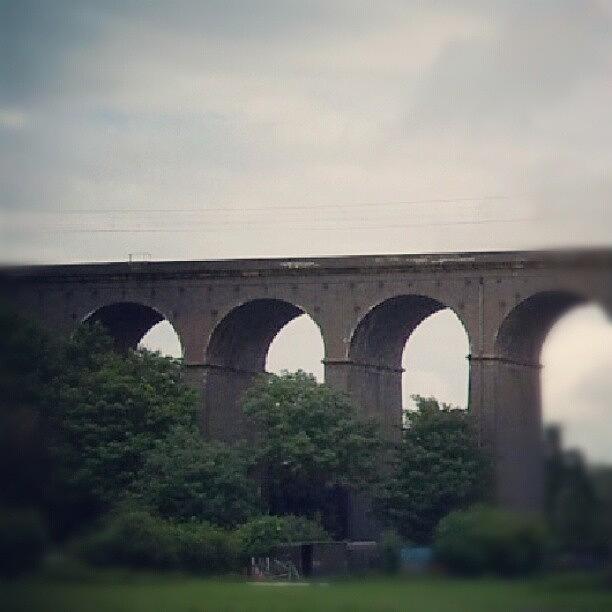 Torchbearer Photograph - Welwyn Garden City Viaduct #viaduct by Rachel Williams