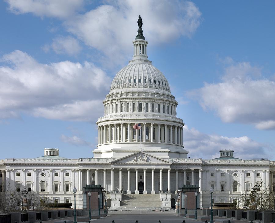 West Front Of The United States Capitol Photograph by Everett - Fine ...